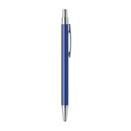 Stylo bille  en aluminium recyclé personnalisé DANA Matières : aluminium recyclé  Couleurs : bleu royal personnalisation sur mes