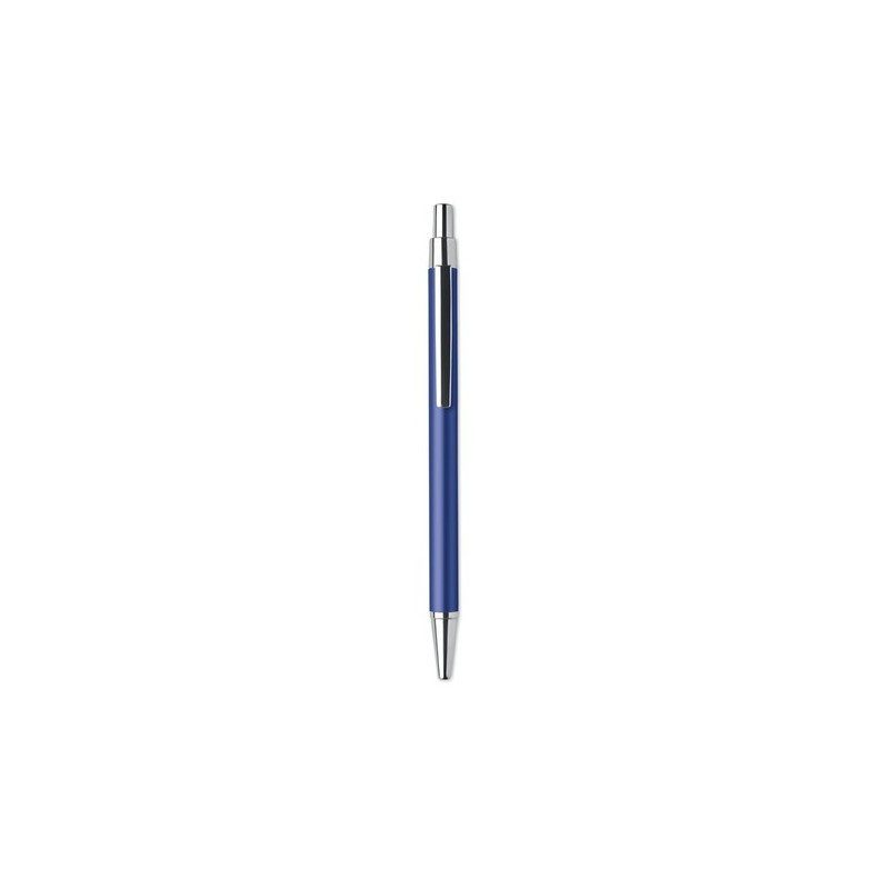 Stylo bille  en aluminium recyclé personnalisé DANA Matières : aluminium recyclé  Couleurs : bleu royal objet promotionnel éco-r