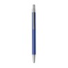 Stylo bille  en aluminium recyclé personnalisé DANA Matières : aluminium recyclé  Couleurs : bleu royal objet promotionnel éco-r