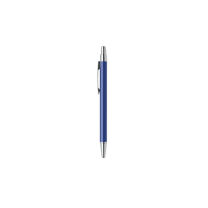 Stylo bille  en aluminium recyclé personnalisé DANA Matières : aluminium recyclé  Couleurs : bleu royal goodies personnalisé en 