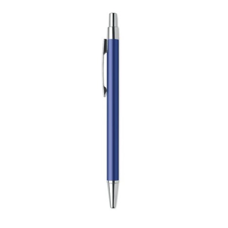 Stylo bille  en aluminium recyclé personnalisé DANA Matières : aluminium recyclé  Couleurs : bleu royal goodies personnalisé en 