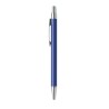 Stylo bille  en aluminium recyclé personnalisé DANA Matières : aluminium recyclé  Couleurs : bleu royal goodies personnalisé en 