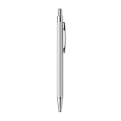 Stylo bille  en aluminium recyclé personnalisé DANA Matières : aluminium recyclé  Couleurs : argenté accessoire événementiel uni