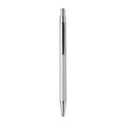 Stylo bille  en aluminium recyclé personnalisé DANA Matières : aluminium recyclé  Couleurs : argenté personnalisation rapide en 