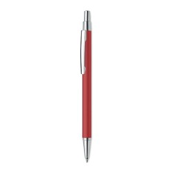 Stylo bille  en aluminium recyclé personnalisé DANA Matières : aluminium recyclé  Couleurs : rouge livraison express 24h 48h