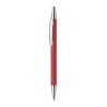 Stylo bille  en aluminium recyclé personnalisé DANA Matières : aluminium recyclé  Couleurs : rouge livraison express 24h 48h