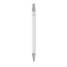 Stylo bille  en aluminium recyclé personnalisé DANA Matières : aluminium recyclé  Couleurs : blanc impression haute définition