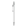 Stylo bille  en aluminium recyclé personnalisé DANA Matières : aluminium recyclé  Couleurs : blanc cadeau client original