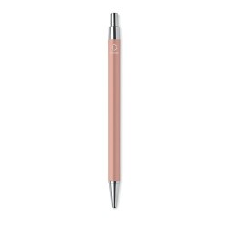 Stylo bille  en aluminium recyclé personnalisé DANA Matières : aluminium recyclé  Couleurs : beige marquage laser ultra précis