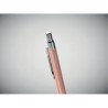 Stylo bille  en aluminium recyclé personnalisé DANA Matières : aluminium recyclé  Couleurs : beige accessoire événementiel uniqu