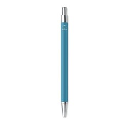 Stylo bille  en aluminium recyclé personnalisé DANA Matières : aluminium recyclé  Couleurs : turquoise cadeau collaborateur prem