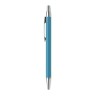 Stylo bille  en aluminium recyclé personnalisé DANA Matières : aluminium recyclé  Couleurs : turquoise objet publicitaire robust