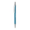 Stylo bille  en aluminium recyclé personnalisé DANA Matières : aluminium recyclé  Couleurs : turquoise goodies entreprise design