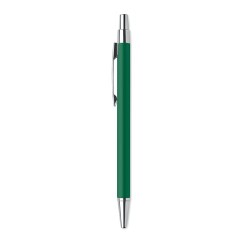 Stylo bille  en aluminium recyclé personnalisé DANA Matières : aluminium recyclé  Couleurs : vert goodies entreprise design