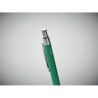 Stylo bille  en aluminium recyclé personnalisé DANA Matières : aluminium recyclé  Couleurs : vert cadeau affaires élégant