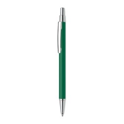 Stylo bille  en aluminium recyclé personnalisé DANA Matières : aluminium recyclé  Couleurs : vert cadeau collaborateur premium