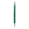 Stylo bille  en aluminium recyclé personnalisé DANA Matières : aluminium recyclé  Couleurs : vert cadeau collaborateur premium