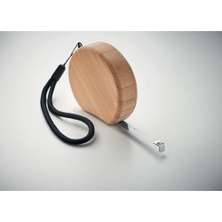 Mètre à Ruban Éco-responsable en Bambou 2m Personnalisé SOKUTAI Matières : bambou Couleurs : bois marquage laser ultra précis