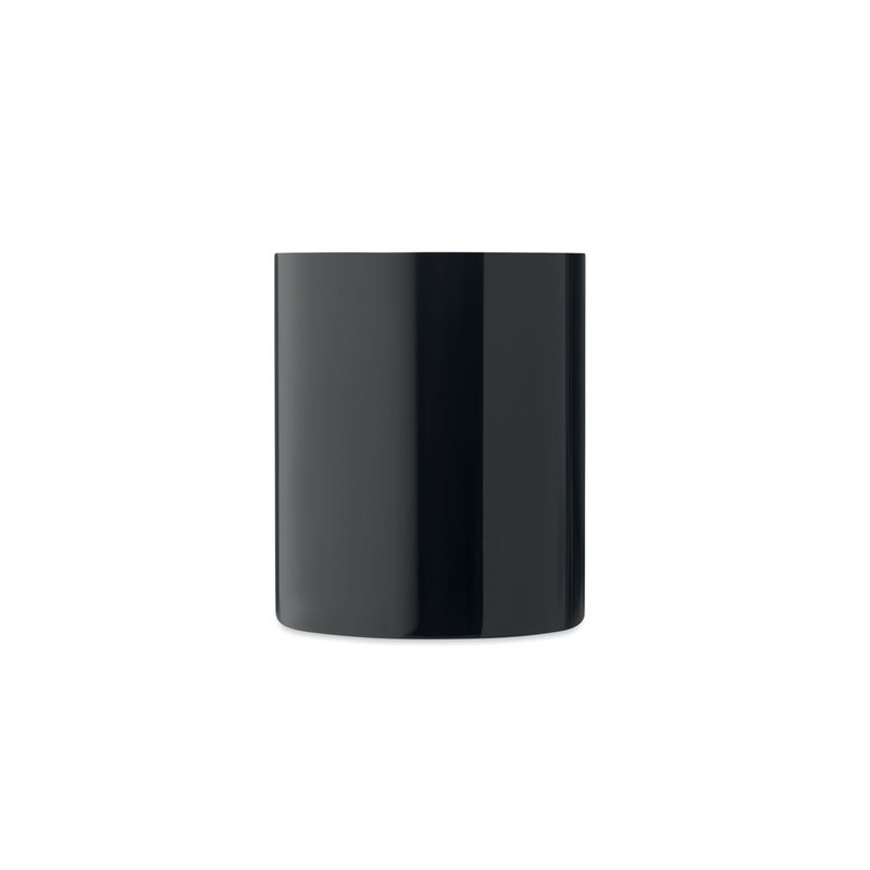 Mug double paroi personnalisé 300 ml idéal cadeau publicitaire TANISS Matières : acier inoxydable Couleurs : noir objet promotio