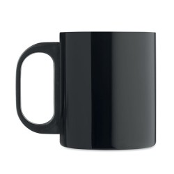 Mug double paroi personnalisé 300 ml idéal cadeau publicitaire TANISS Matières : acier inoxydable Couleurs : noir objet publicit