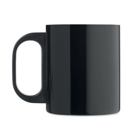 Mug double paroi personnalisé 300 ml idéal cadeau publicitaire TANISS Matières : acier inoxydable Couleurs : noir objet publicit