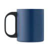 Mug double paroi personnalisé 300 ml idéal cadeau publicitaire TANISS Matières : acier inoxydable Couleurs : bleu marine marquag