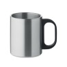 Mug double paroi personnalisé 300 ml idéal cadeau publicitaire TANISS Matières : acier inoxydable Couleurs : argenté mat personn