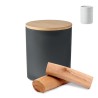 Bougie Éco-responsable en Cire Végétale 280 gr Personnalisée KEOPS Matières : verre Couleurs : noir