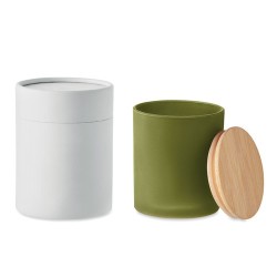 Bougie Éco-responsable en Cire Végétale 280 gr Personnalisée KEOPS goodies entreprise design