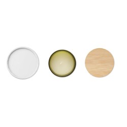Bougie Éco-responsable en Cire Végétale 280 gr Personnalisée KEOPS personnalisation sur mesure