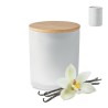Bougie Éco-responsable en Cire Végétale 280 gr Personnalisée KEOPS Matières : verre Couleurs : blanc cadeau entreprise pas cher