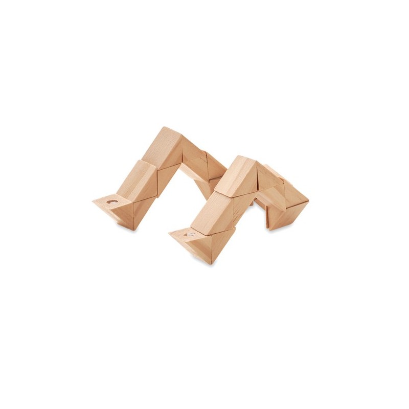Casse-tête en bois personnalisé pas cher - Jeu de patience STUKIE Matières : bois Couleurs : bois goodies publicitaire événement