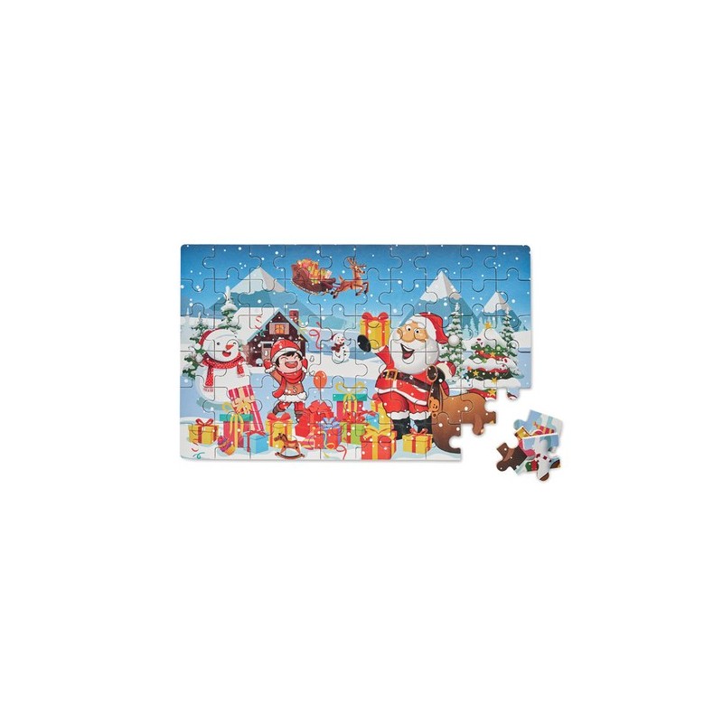 Puzzle de Noël en bois PAZURU - 60 pièces