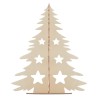 Sapin de Noël en bois  personnalisé - TREE AND PAINT Matières : bois Couleurs : bois personnalisable avec votre logo