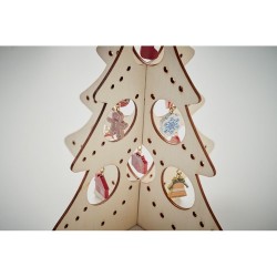 Décoration de Sapin en Bois SILUETA
