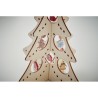 Décoration de Sapin en Bois SILUETA