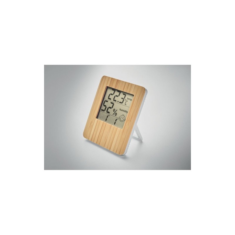 Station Météo en Bambou SUNCITY - Élégance Naturelle