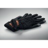 Gants Tactiles Éco-responsables en RPET Personnalisés TAKAI Matières : PET recyclé Couleurs : noir impression haute définition