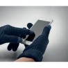 Gants Tactiles Éco-responsables en RPET Personnalisés TAKAI Matières : PET recyclé Couleurs : bleu marine objet promotionnel éco