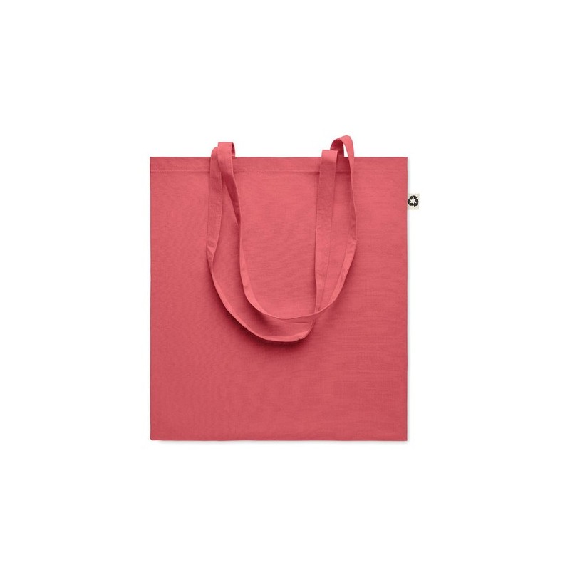 Sac Shopping Éco-responsable en Coton Recyclé ZOCO COLOUR Matières : coton recyclé Couleurs : rouge livraison express 24h 48h