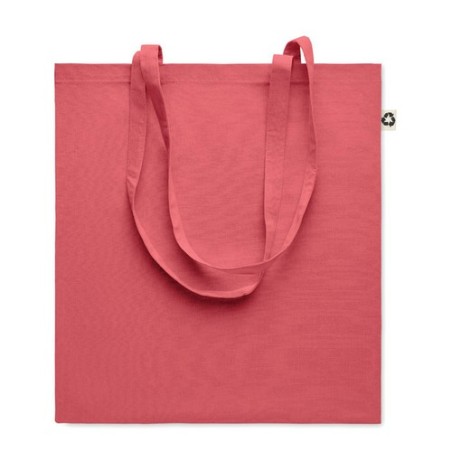 Sac Shopping Éco-responsable en Coton Recyclé ZOCO COLOUR Matières : coton recyclé Couleurs : rouge livraison express 24h 48h
