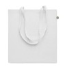 Sac Shopping Éco-responsable en Coton Recyclé ZOCO COLOUR Matières : coton recyclé Couleurs : blanc marquage laser ultra précis