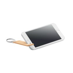 Support et porte-clés écologiques en bambou personnalisé GANKEY
