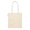 Sac Shopping Éco-responsable en Coton Biologique Personnalisé NUORO Matières : coton biologique Couleurs : beige personnalisable
