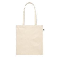 Sac Shopping Éco-responsable en Coton Biologique Personnalisé NUORO Matières : coton biologique Couleurs : beige cadeau entrepri