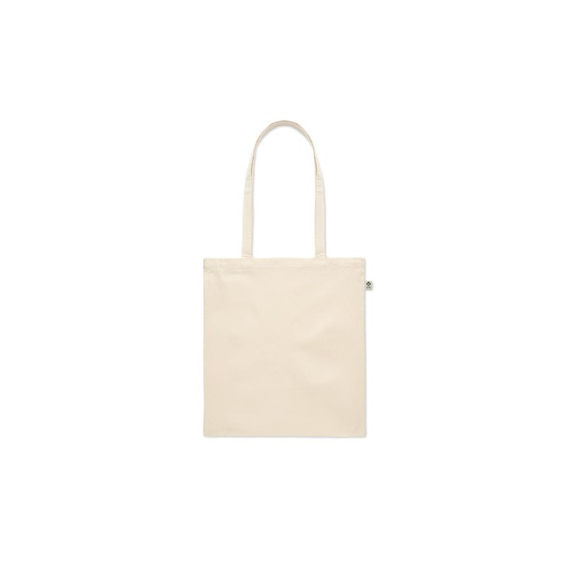 Sac Shopping Éco-responsable en Coton Biologique Personnalisé NUORO Matières : coton biologique Couleurs : beige cadeau entrepri