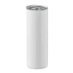 Gobelet Double Paroi Personnalisé Éco-responsable SFEER - Cadeau d'entreprise Matières : acier inoxydable Couleurs : blanc