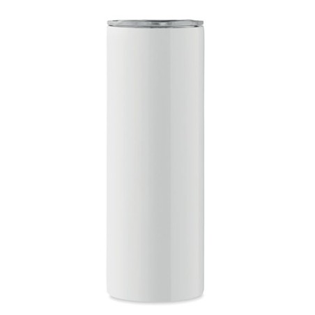 Gobelet Double Paroi Personnalisé Éco-responsable SFEER - Cadeau d'entreprise Matières : acier inoxydable Couleurs : blanc perso