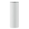 Gobelet Double Paroi Personnalisé Éco-responsable SFEER - Cadeau d'entreprise Matières : acier inoxydable Couleurs : blanc perso