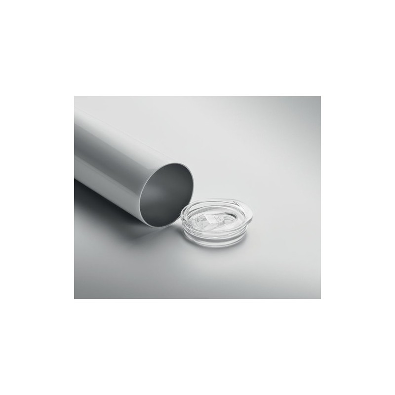 Gobelet Double Paroi Personnalisé Éco-responsable SFEER - Cadeau d'entreprise Matières : acier inoxydable Couleurs : blanc goodi